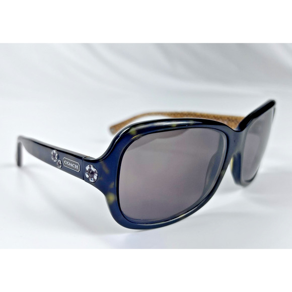 Coach Ciara Sunglasses Womens Dark Tortoise 57-15 Oversized 5033/13 HC 8016 - Picture 1 of 12